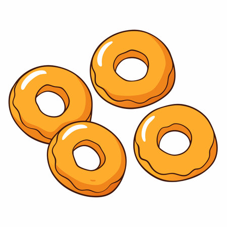 Onion bulb vector illustration icon. Yellow, white onion vegetable. Isolated.のイラスト素材