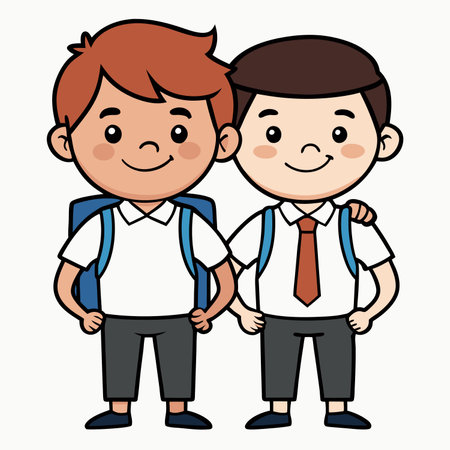 Paints palettes, brushes, pencil kit, pen, sketchbook, easel and canvas. Flat vector illustrations isolated on white backgroundのイラスト素材