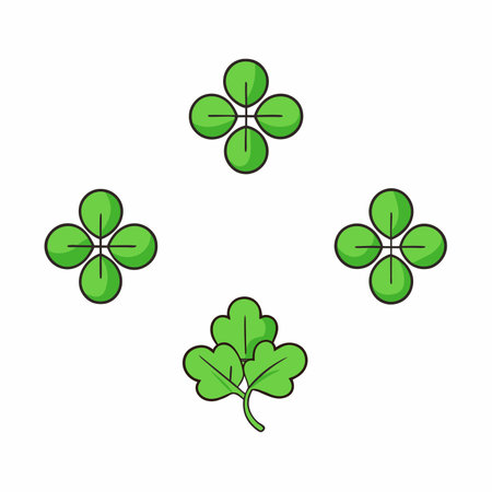 Fresh Watercress Art, Vector, Flat Vegetables Illustration Design On White Background