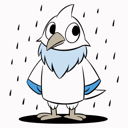 merlin eagle design, simple designのイラスト素材