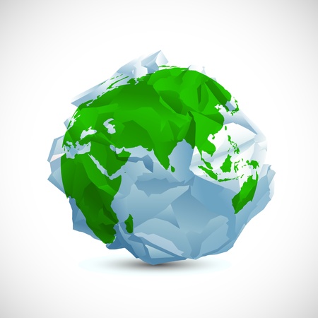 illustration of crumbled earth on abstract backgroundのイラスト素材