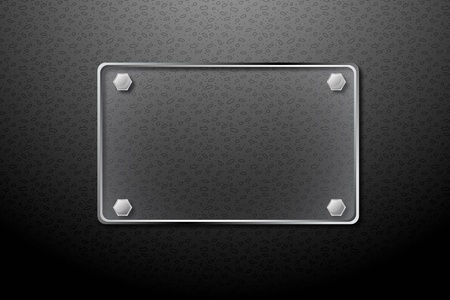 illustration of copy space on glass on abstract pattern backgroundのイラスト素材