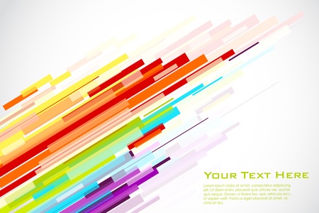 illustration of colorful stripe on abstract backgroundのイラスト素材