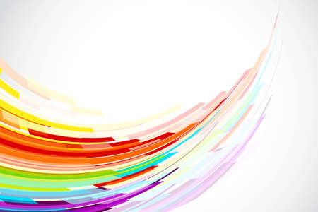 illustration of colorful stripe on abstract backgroundのイラスト素材