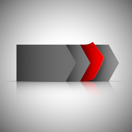 illustration of arrow infographics options banner for presentation and promotionのイラスト素材