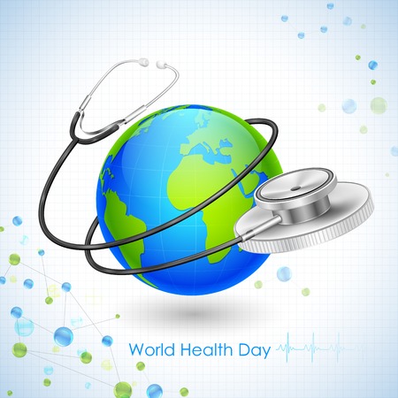 illustration of concept for World Health Dayのイラスト素材