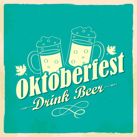 illustration of Oktoberfest celebration backgroundのイラスト素材