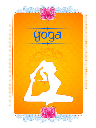 International Yoga Dayのイラスト素材