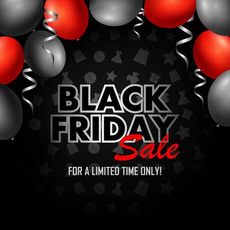 Black Fridya Sale for advertisement promotion backgroundのイラスト素材