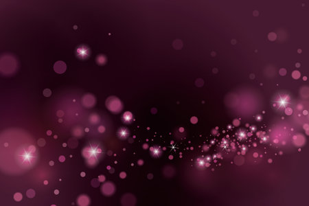 Bokeh light lights effect background. Christmas golden dust light. glowing background. Christmas confetti and sparkle texture.のイラスト素材