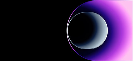 Minimalist deep gradient background. Wallpaper design for poster, presentation, website. Minimalist abstract deep backdrop.のイラスト素材