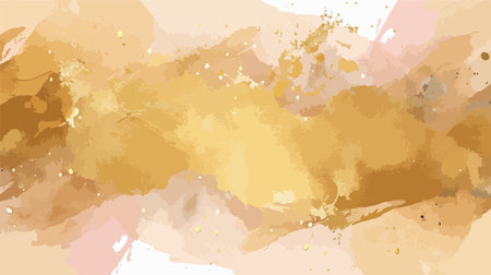 Vector watercolor background. Hand drawn watercolor texture. Vector illustration.のイラスト素材