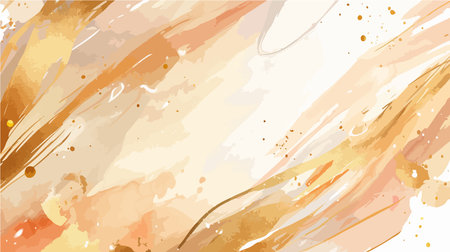 Vector watercolor background. Grunge hand drawn watercolor texture.のイラスト素材