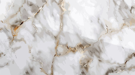 White marble texture abstract background pattern with high resolution. Vector illustration.のイラスト素材