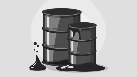 Industry Icon of Crude Oil, Diesel, and Fuel Trading