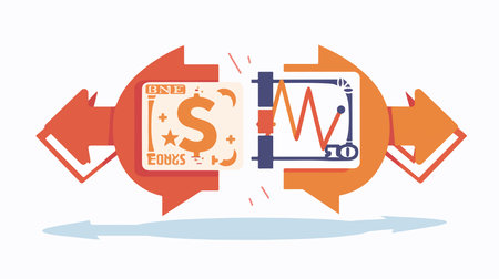 Currency Exchange Icon of the British Pound Sterling on a White Backgroundのイラスト素材