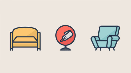 Hotel Do Not Disturb Sign on Bright Background: "Quiet Please"のイラスト素材