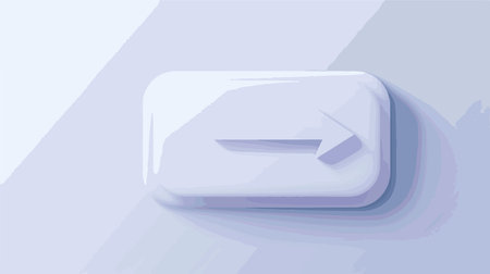 Fullscreen Neumorphism Button for Business Apps and Softwareのイラスト素材