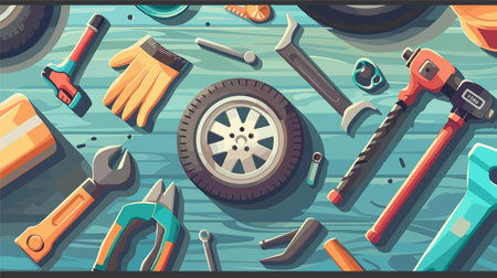 Essential Automotive Repair Tools for Car Wheel Maintenance and Safety