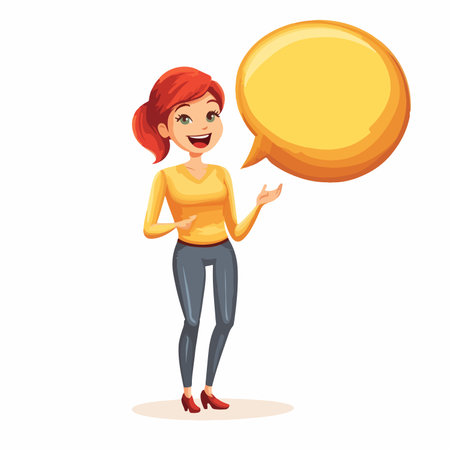 Vector Illustration of a Great Job Speech Bubble on a White Backgroundのイラスト素材