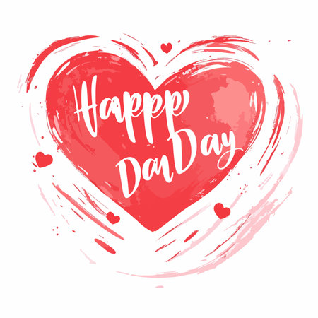 Enchanting Pink Lettering: A Festive Happy Valentine's Day Bannerのイラスト素材