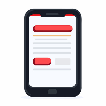 Blank Texting Quote Box Template with Modern Designのイラスト素材