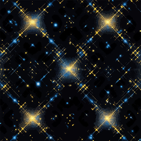 Illuminated Blue and Green Abstract Swirls Pattern with Ethereal Glowのイラスト素材