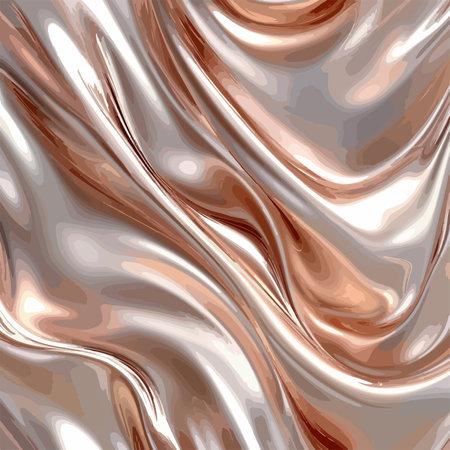 Seamless Rose Gold Satin Texture with Delicate Shimmerのイラスト素材