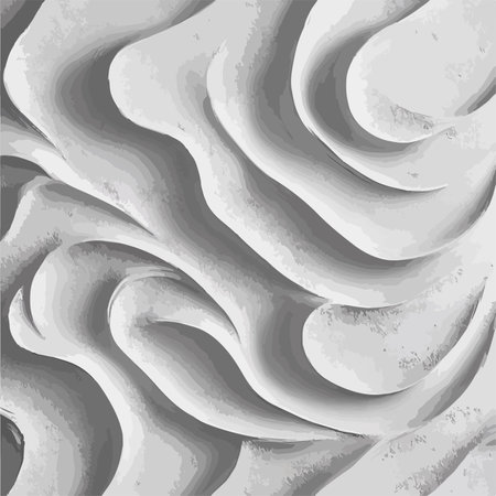 Dynamically Textured Seamless Plaster Pattern in Wavy Turquoise Hueのイラスト素材