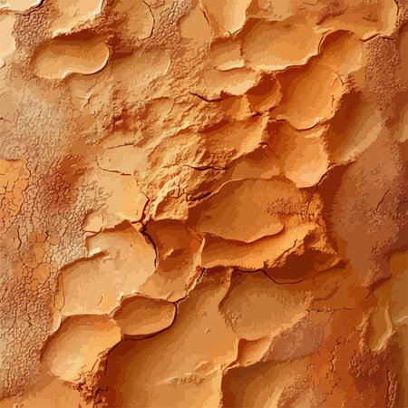 Abstract Textured Surface in Vibrant Warm Orange Tones