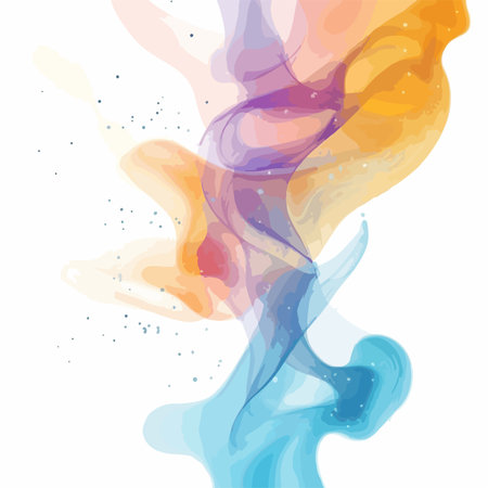 Abstract White Background Vector Illustration with Unique Patternのイラスト素材