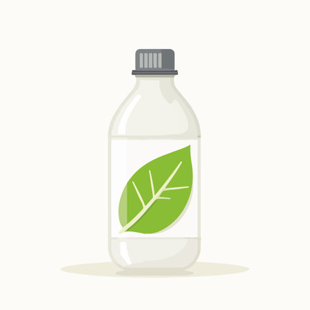 Eco-Conscious Packaging Concept Emphasizing Reusable Bottle Packagingのイラスト素材