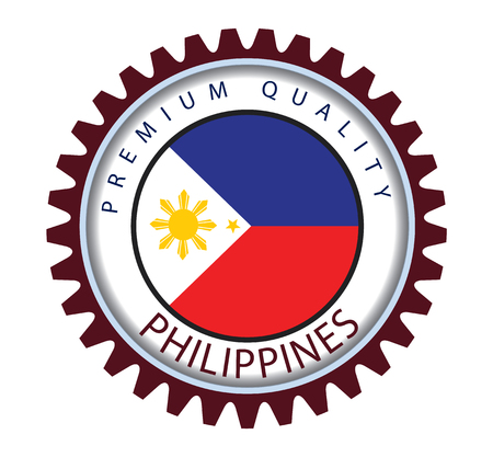 Philippines Seal, Philippines Flag (Vector Art)のイラスト素材