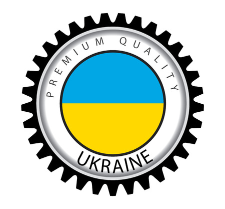Ukraine Seal, Ukrainian Flag (Vector Art)のイラスト素材