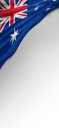 flag Australia Render, Australian Flag (3D Render)の写真素材