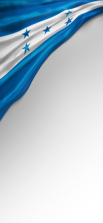 Flag Honduras render, Honduran Flag (3D Render)の写真素材