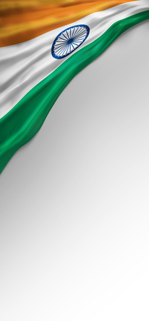 flag India render, Indian Flag (3D Render)の写真素材