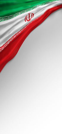 flag Iran render, Iranian Flag (3D Render)の写真素材