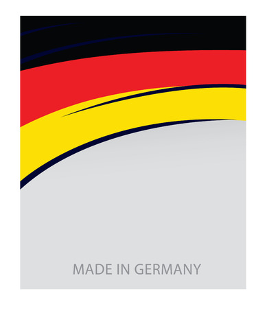 Germany Color, German Flag (Vector Art)のイラスト素材