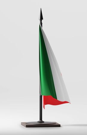 ITALY NATIONAL FLAG ARTWORK ,ITALIAN COLORS (3D RENDER)の写真素材