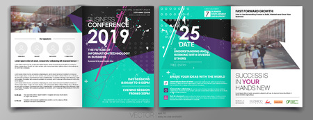 Business Template for Fyer Design Portfolio Booklet Brochures Layout Leaflet Magazine. Stock vectorのイラスト素材