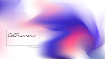 Blurred Abstract Purple and Red Backgrounds Design. Color gradient pattern. For use in Presentation, Flyer and Leaflet, Cards, Landing, Website Design. Vector illustration.のイラスト素材