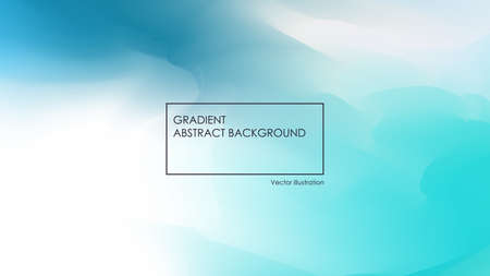 Blurred Abstract Blue Backgrounds Design. Color gradient pattern. For use in Presentation, Flyer and Leaflet, Cards, Landing, Website Design. Vector illustration.のイラスト素材