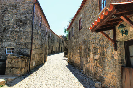 Historical village of Sortelha, Portugalの写真素材