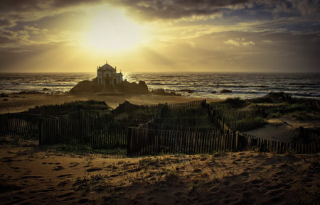 Chapel of the Lord of the Stone in Miramar, Portugal