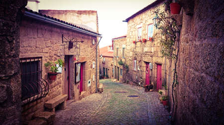 Historical village of Monsanto in centre of Portugalのeditorial素材