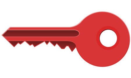 Red Keyのイラスト素材
