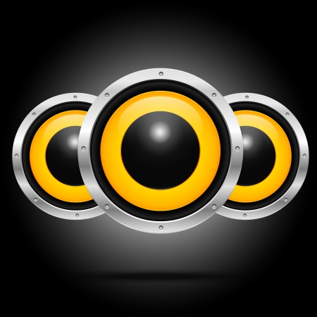 Modern Speaker Backgroundのイラスト素材