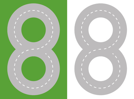 Road abstractのイラスト素材