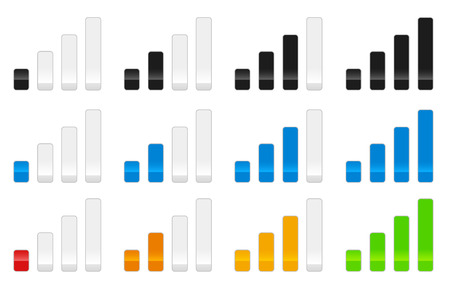 Signal strength のイラスト素材